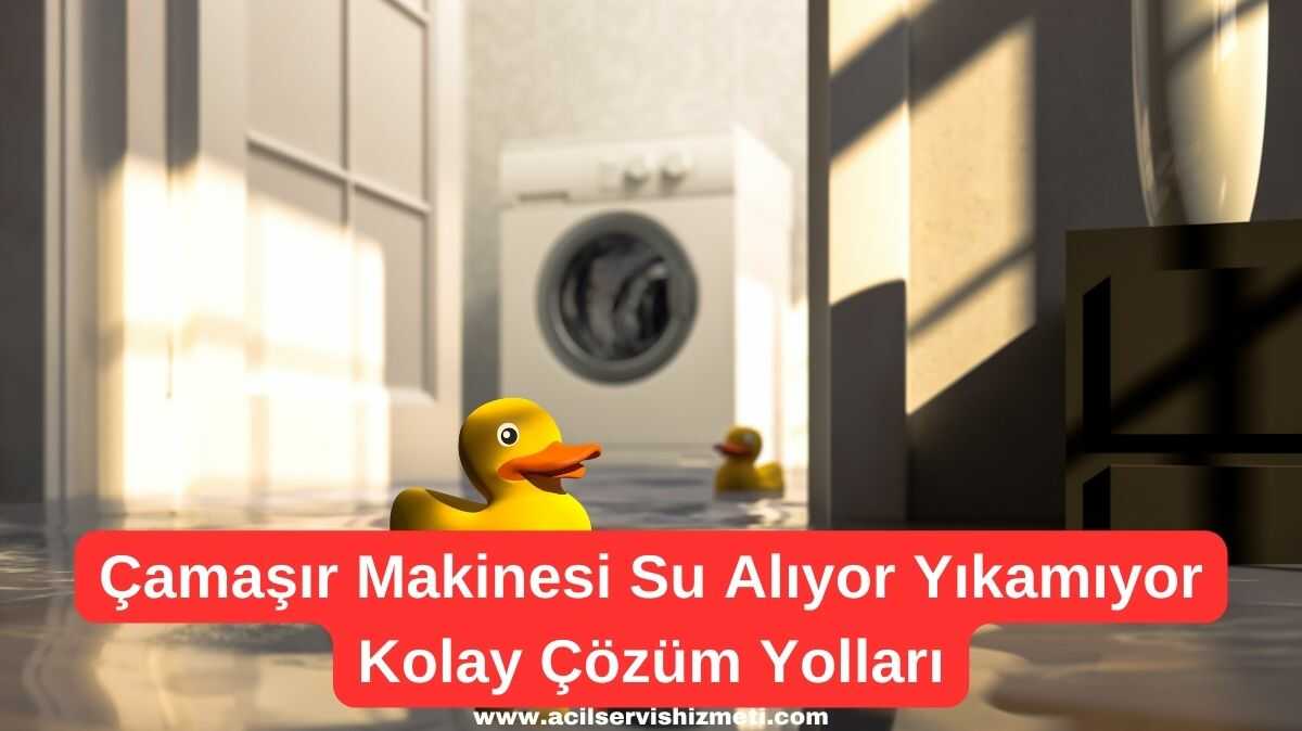 İndesit Çamaşır Makinesi Su Alıyor Yıkamıyor